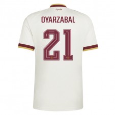Spania Mikel Oyarzabal #21 Bortedrakt VM 2026 Kortermet